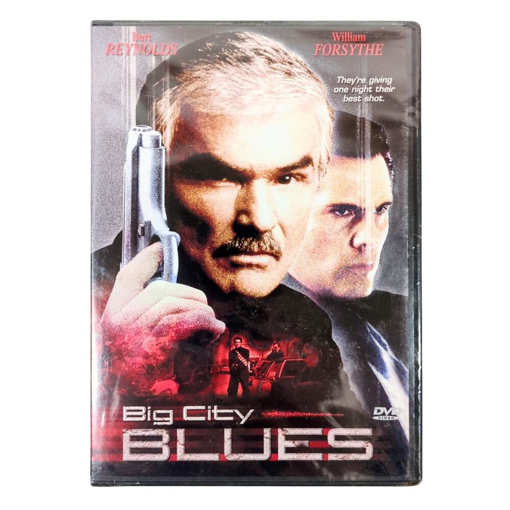 Big City Blues DVD 1997 Burt Reynolds Forsythe Action Thriller New Sealed